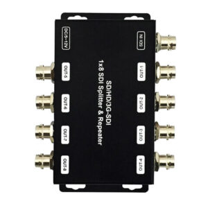 8 Way SDI Splitter and Reclocker 1 In 8 Out
