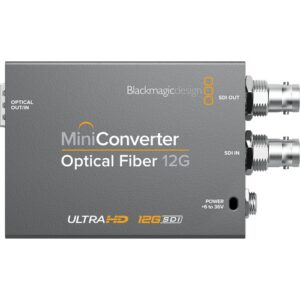 Blackmagic Mini Converter Optical Fibre 12G