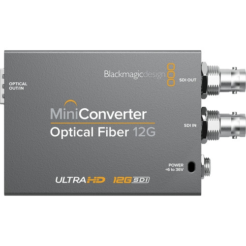 Blackmagic Mini Converter Optical Fibre 12G